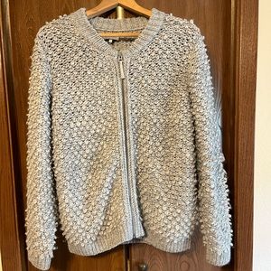 Lucky brand zip cardigan